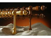 Zdjęcie: Karnisz podwójny Hermes 330 cm calvados KARWEL