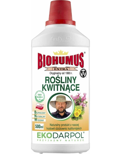 Zdjęcie: Nawóz Biohumus Extra Kwiaty kwitnące 0,5 L EKODARPOL