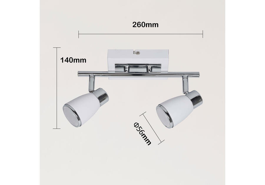 Zdjęcie: Listwa Nora 2 Led White ADRILUX