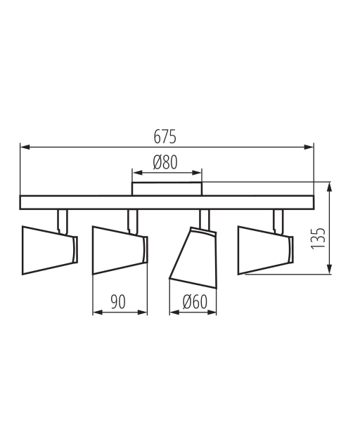 Zdjęcie: Oprawa halogenowa Enali EL-4I W KANLUX