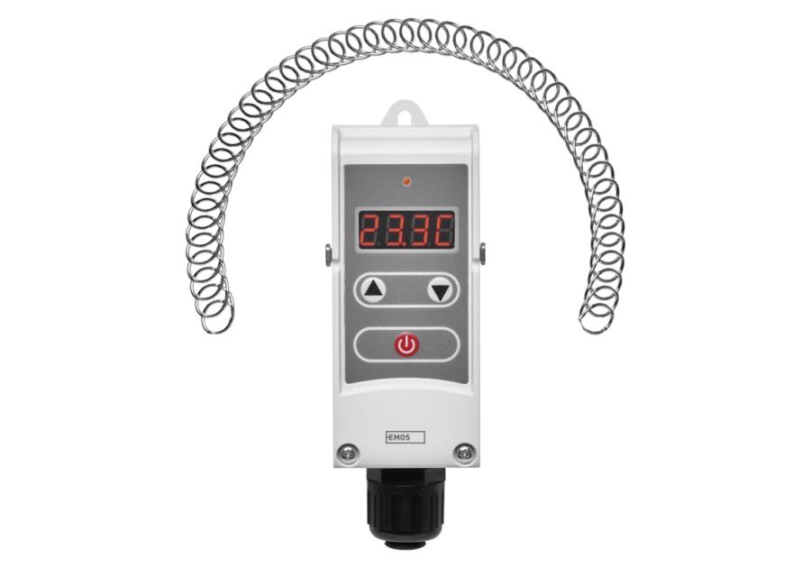 Zdjęcie: Termostat przylgowy, ręczny, P5683 EMOS