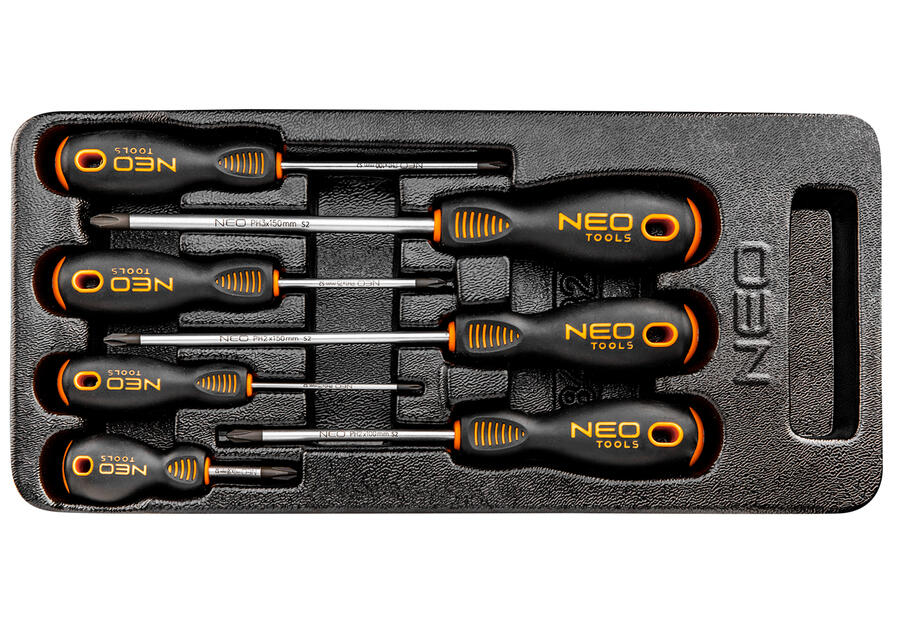 Zdjęcie: Wkrętaki PH, zestaw 7 sztuk, wkładka NEO