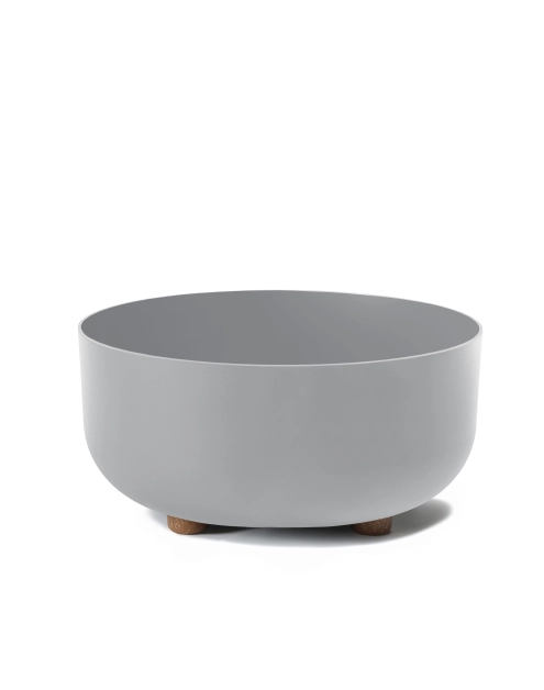 Zdjęcie: Donica plastikowa misa Sofia 30 cm szara LAMELA PLASTIC