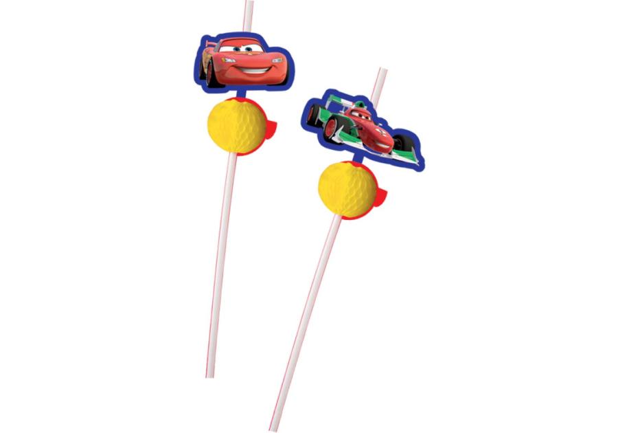 Zdjęcie: Słomki Cars 2 - 6 szt. DISNEY