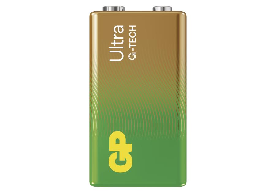 Zdjęcie: Bateria alkaliczna GP ULTRA 9V (6LR61) 1PP EMOS