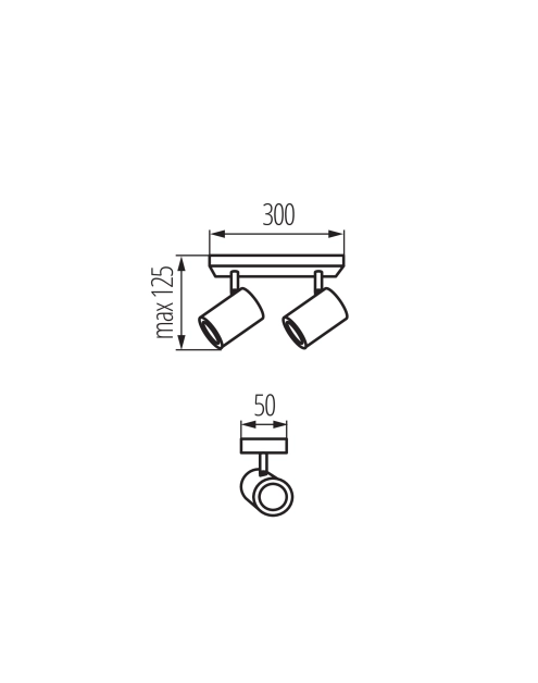 Zdjęcie: Oprawa oświetleniowa KB Dolg EL-2I E27 KINGBERRY