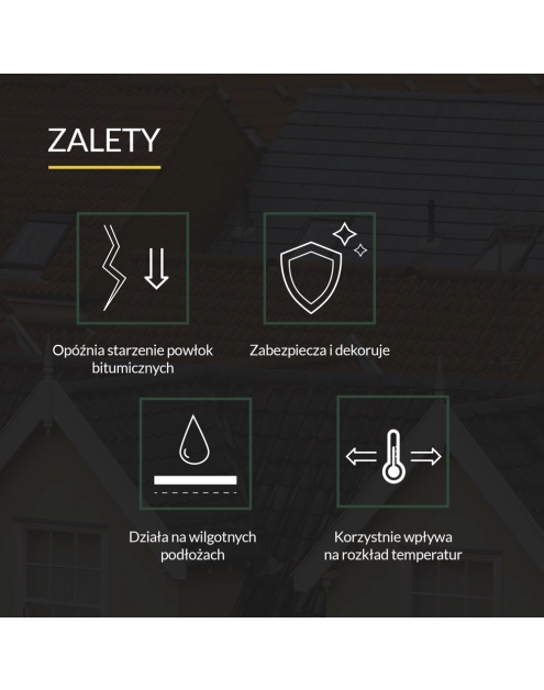 Zdjęcie: Powłoka asfaltowo-aluminiowa hydroizolacyjno-dekoracyjna Alubit 5 kg TYTAN PROFESSIONAL