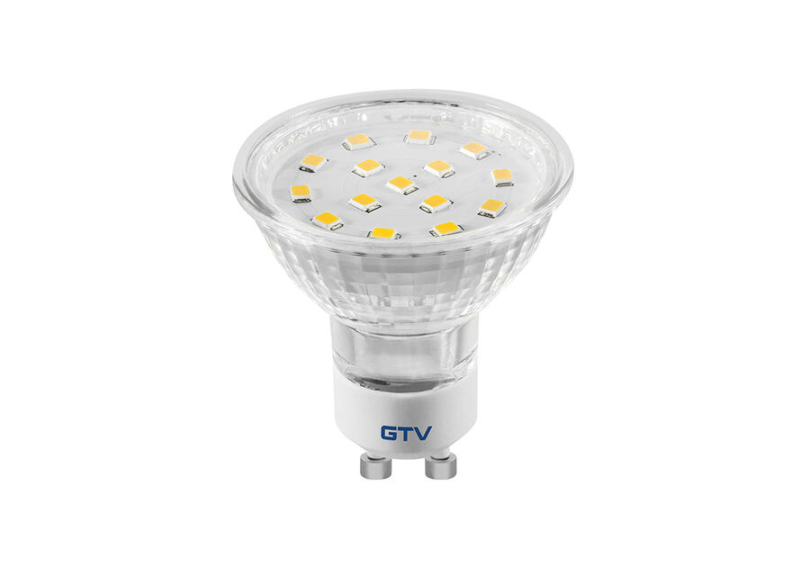 Zdjęcie: Żarówka z diodami LED  4 W GU10 zimny biały GTV