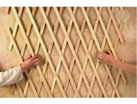 Zdjęcie: Drewniana kratka Trelliwood 1 x 3 m, naturalny NORTENE