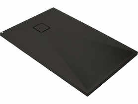 Brodzik granitowy prostokątny 100x80 cm Correo nero DEANTE
