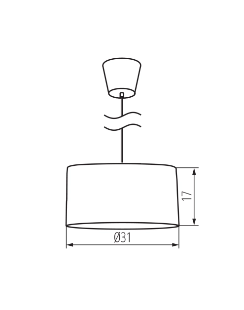 Zdjęcie: Oprawa sufitowa Afirro LAMP07 KINGBERRY