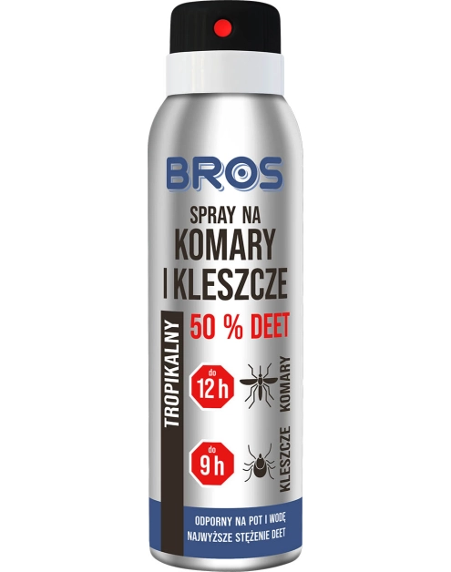 Zdjęcie: Spray na komary i kleszcze 90 ml BROS