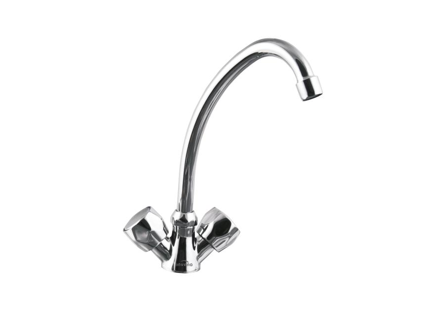 Zdjęcie: Bateria umywalkowo-zlewkozmywakowa Modena chrom INVENA