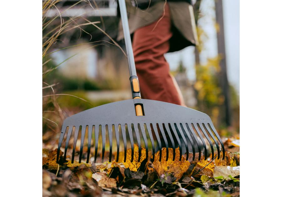 Zdjęcie: Grabie do liści, głowica do systemu One Click FISKARS