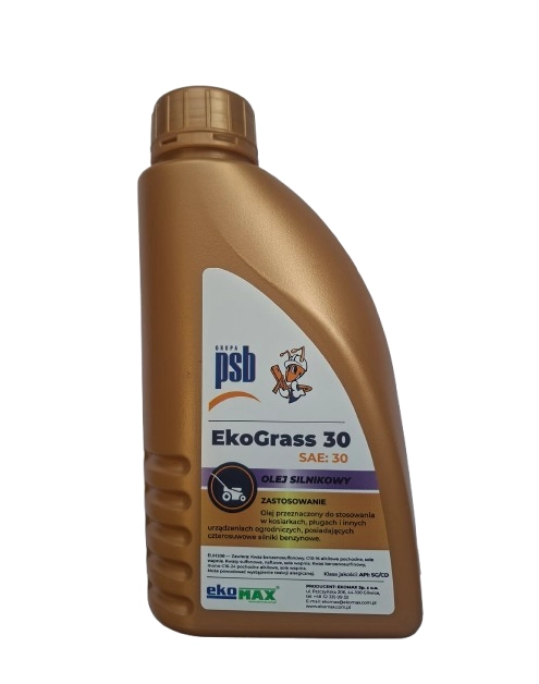 Zdjęcie: Olej silnikowy EkoGrass SAE 30 0,6 L PSB