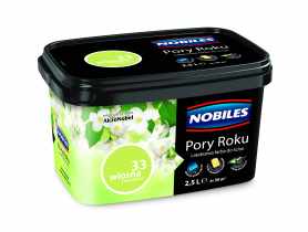 Farba lateksowa Pory Roku 2,5 L wiosna tatarakowa NOBILES
