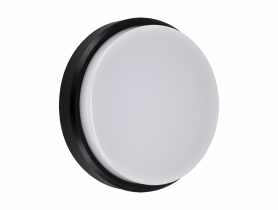 Plafoniera hermetyczna Aron Led C 18W Black NW STRUHM