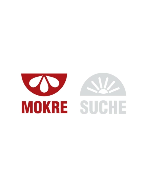 Zdjęcie: Oznaczenie "Mokre i Suche" 15x15 cm METRO