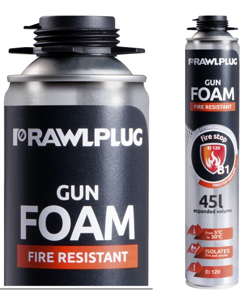 Zdjęcie: Piana pistoletowa ogniochronna 750 ml RAWLPLUG