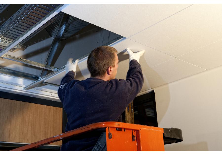 Zdjęcie: Płyta sufitowa Sonar A15/A24 600x600x20 mm akustyczny sufit podwieszany ROCKFON