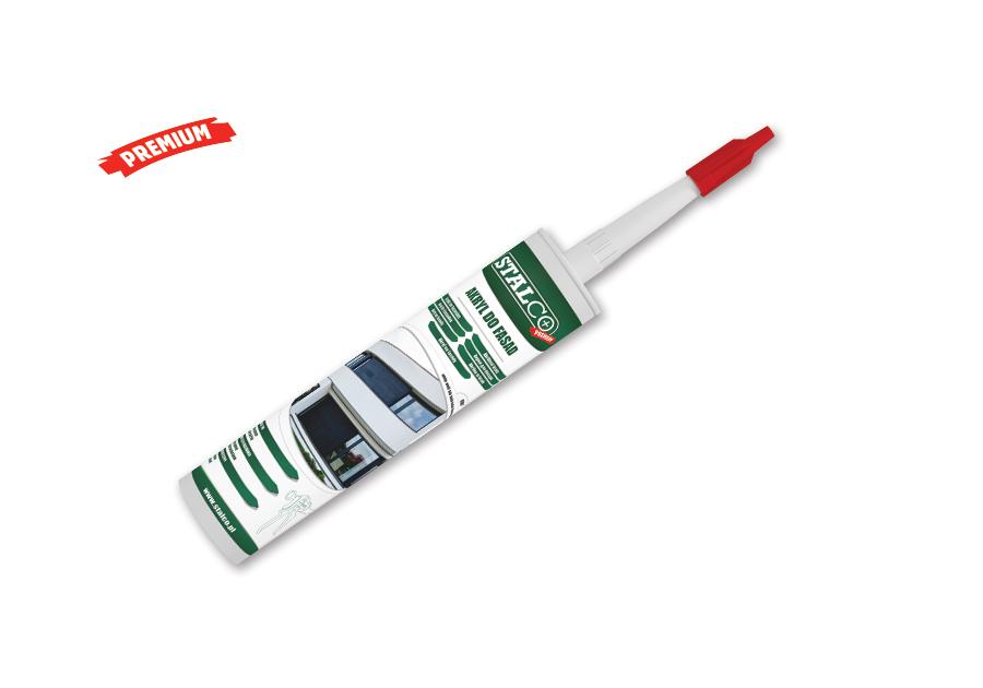 Zdjęcie: Akryl do fasad biały 300 ml  STALCO