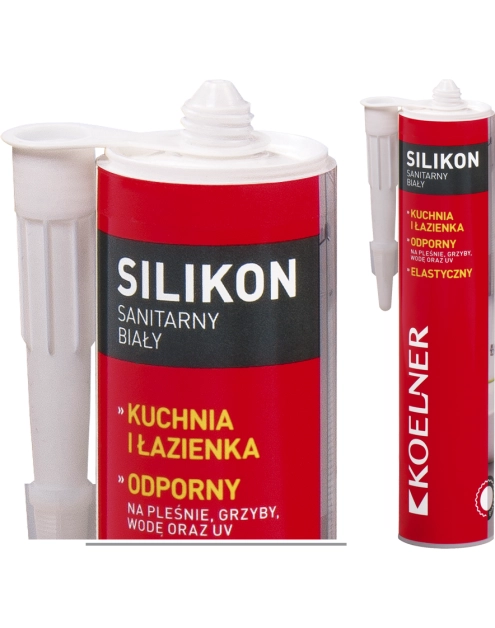 Zdjęcie: Silikon sanitarny biały  300 ml RAWLPLUG
