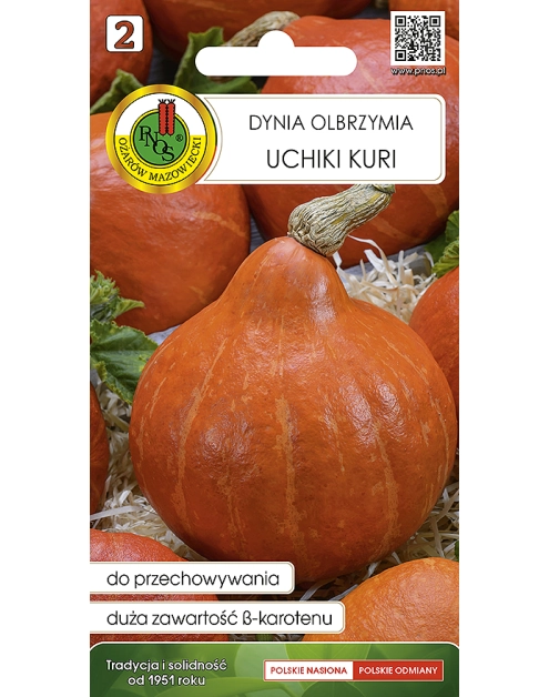 Zdjęcie: Dynia Uchiki Kuri 2 g PNOS