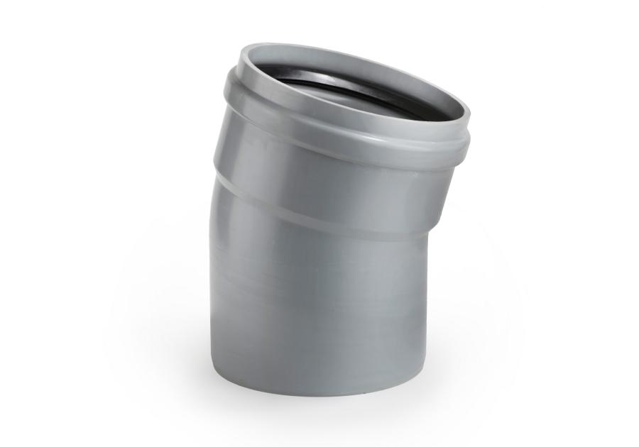 Zdjęcie: Kolano kanalizacyjne KZ PVC 315 15 stopni SDR34 PIPELIFE