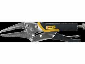 Szczypce zaciskowe wydłużone 225 mm TOPEX
