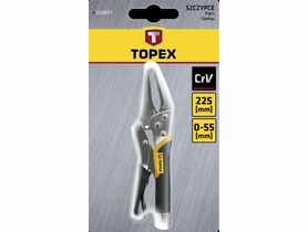 Szczypce zaciskowe wydłużone 225 mm TOPEX