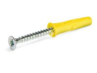 Zdjęcie: Zestaw kołków uniwersalnych UNO 5x24 mm 6x28 mm 8x32 mm z wkrętami i hakami 144 elementy RAWLPLUG