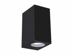 Oprawa hermetyczna Gamp 2xGU10 D Black 2 x 12W STRUHM