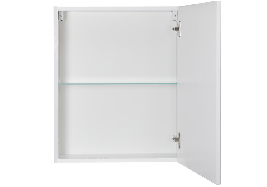 Zdjęcie: Szafka wisząca 50x60x16 cm, 1 drzwi, biała, System c biały ASTOR