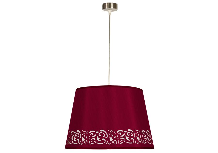 Zdjęcie: Lampa sufitowa wisząca Kaszmir 60 W burgund CANDELLUX