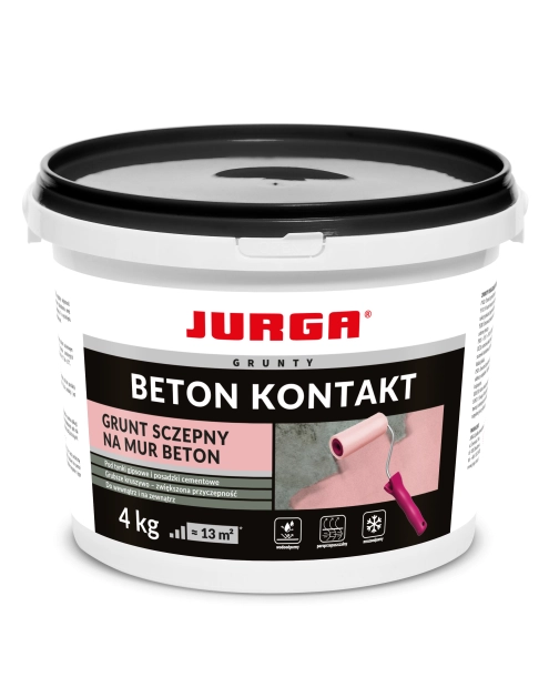 Zdjęcie: Grunt szczepny Beton kontakt 4 kg JURGA