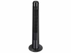 Wentylator wieżowy tuba 45 W czarny z pilotem VOLTENO