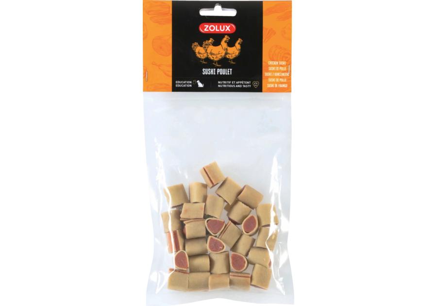 Zdjęcie: Przysmak naturalny dla psa Sushi z kurczakiem 100 g ZOLUX