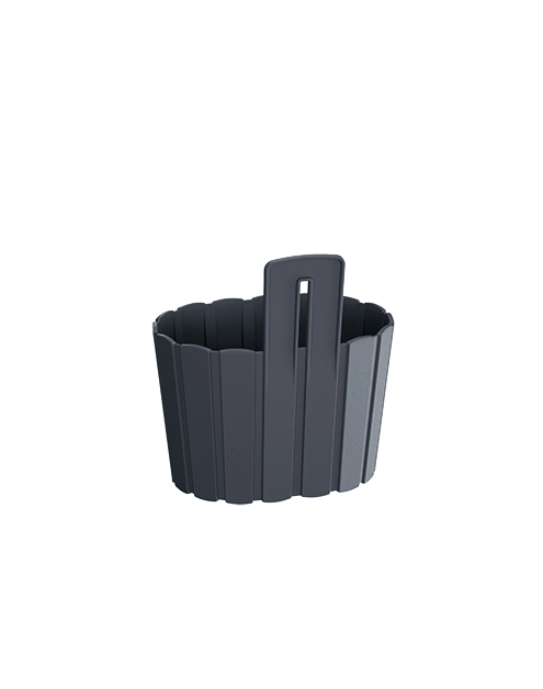 Zdjęcie: Doniczka ścienna Boardee antracytowy 20 cm PROSPERPLAST