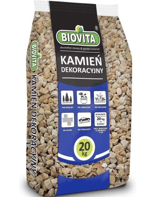Zdjęcie: Grys Giallo Mori 12-16mm 20 Kg BIOVITA