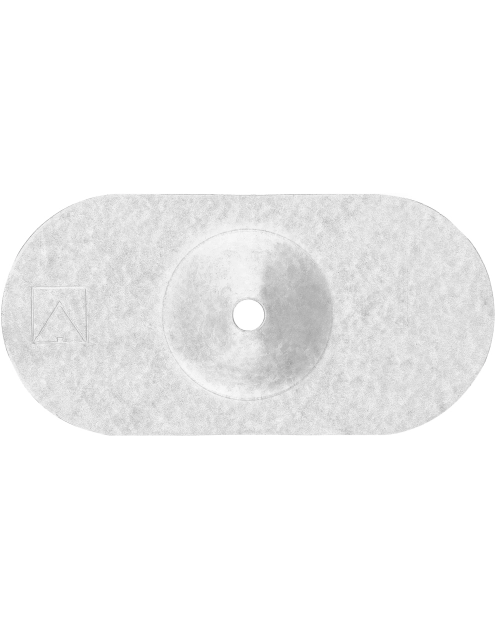 Zdjęcie: Podkładka stalowa owalna R-POW 80x40 mm powłoka aluminiowo-cynkowa 100 szt. RAWLPLUG