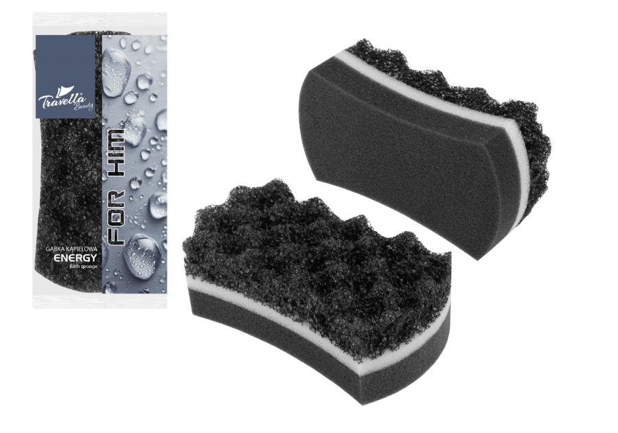 Zdjęcie: Gąbka kąpielowa Energy for him 10502 RAVI