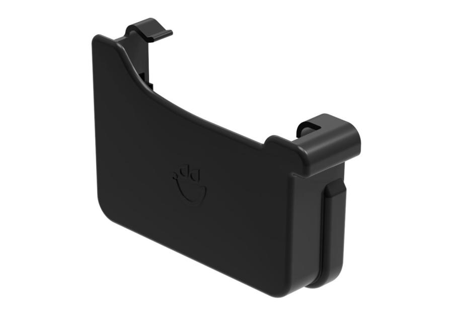 Zdjęcie: Zaślepka lewa GK 135 z wkładką uszczelniającą UPVC grafit GALECO