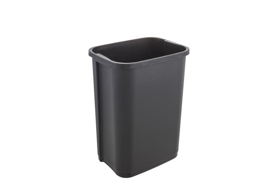 Zdjęcie: Kosz na śmieci z odchylaną pokrywą Rasmus 50 L grafit KEEEPER