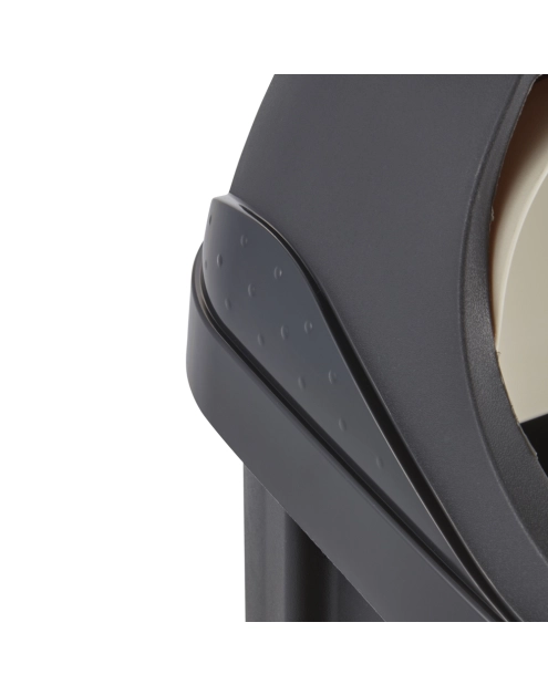 Zdjęcie: Kosz na śmieci z odchylaną pokrywą Rasmus 50 L grafit KEEEPER