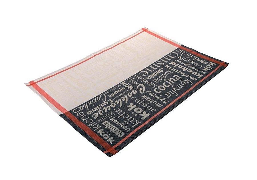 Zdjęcie: Ścierka Czapla 50x70 cm Kuchnia oranż FLORENTYNA