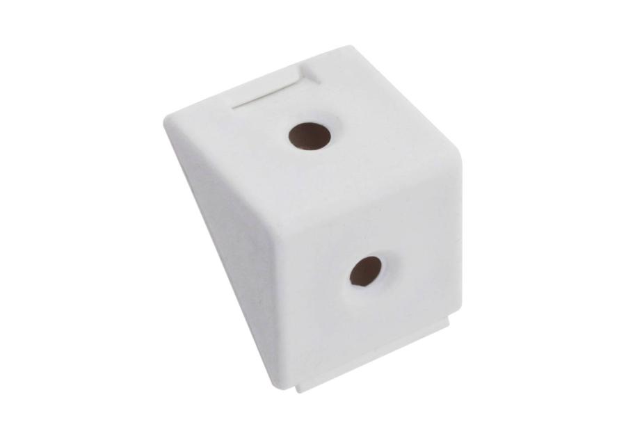 Zdjęcie: Złącze kątowe pojedyncze białe 12 sztuk METRO