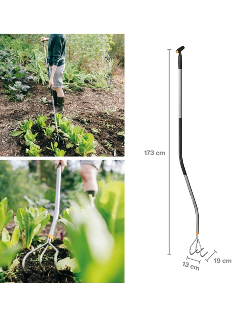 Zdjęcie: Kultywator Ergonomic wygięty trzonek FISKARS