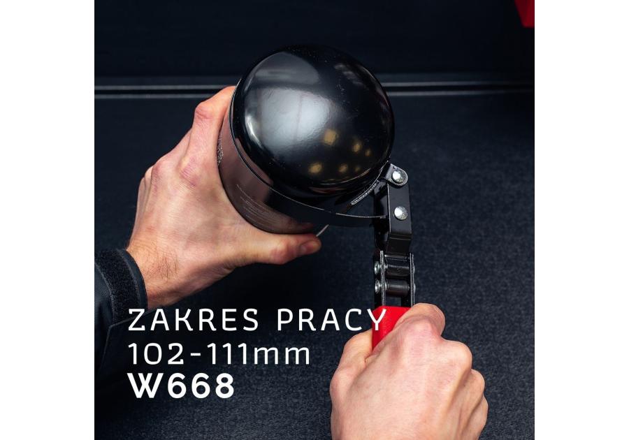 Zdjęcie: Klucz opaskowy 102-111 mm do filtra oleju MASNER