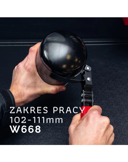 Zdjęcie: Klucz opaskowy 102-111 mm do filtra oleju MASNER