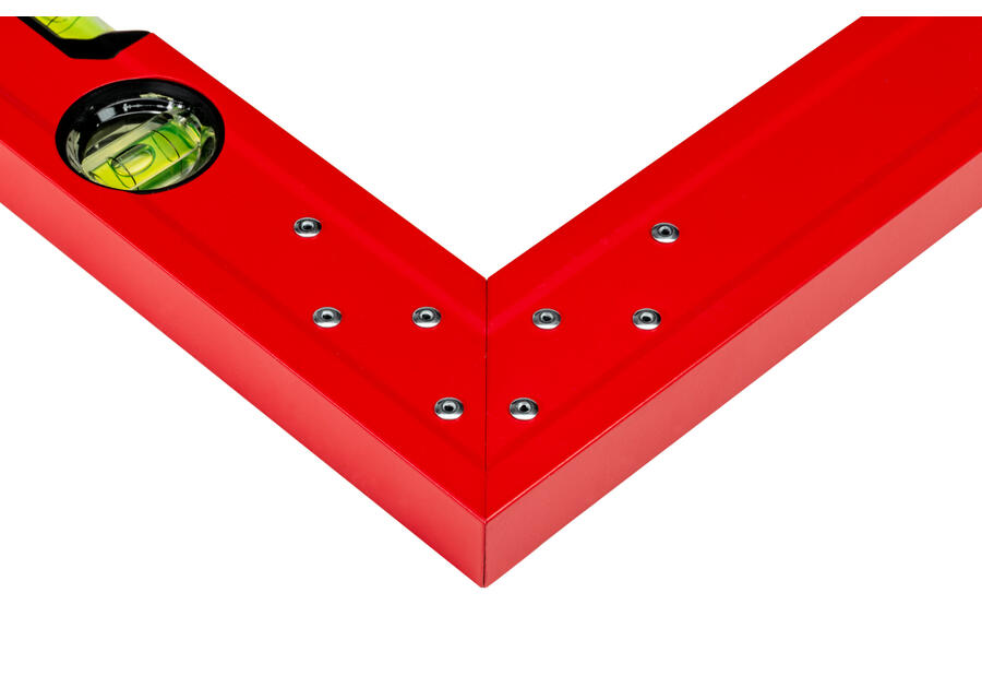 Zdjęcie: Kątownica czerwona wskaźnik pionu i poziomu  30x40 cm PRO